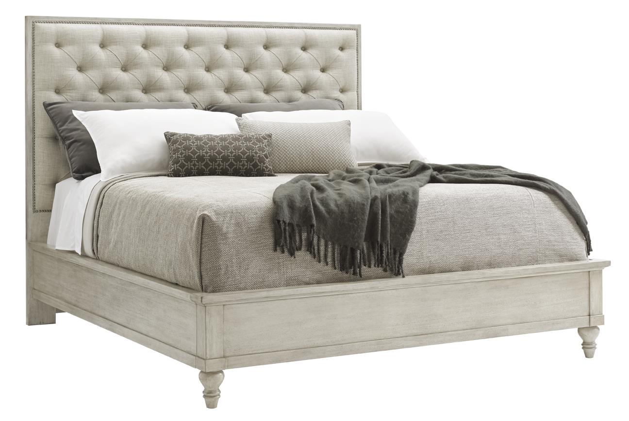 Chadwick tufted button fabric best sale upholstered platform bed